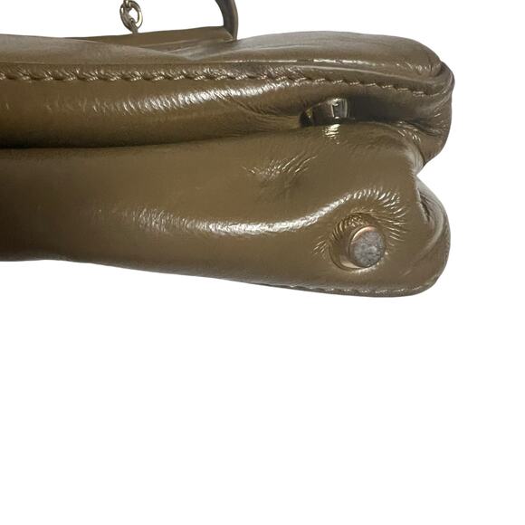 3.1 Phillip Lim Olive Alix Soft Leather Paperclip Chain Crossbody Bag - Picture 10 of 11